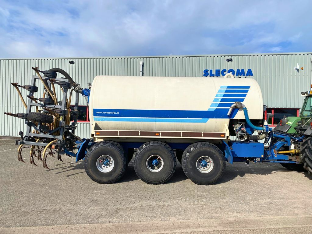 BLW BERKERS TECHNIEK 3-Asser Chassis met Tank