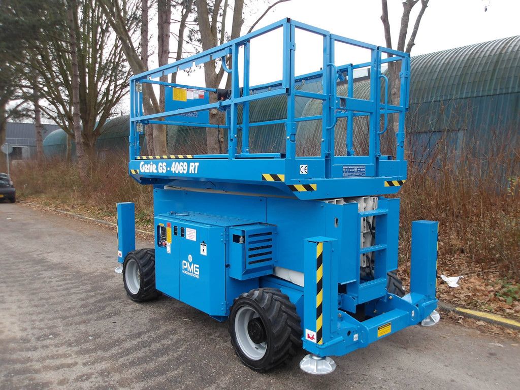 Genie GS-4069RT 14.3m Diesel Rough Terrain Scissor Lift 2017