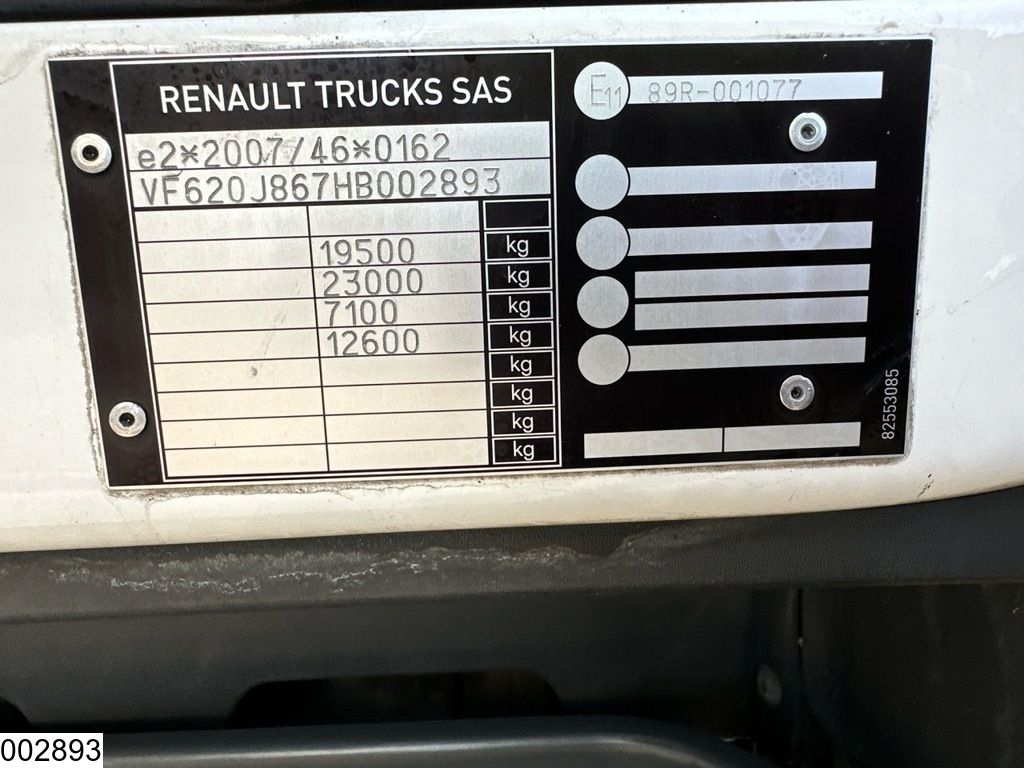 Renault D 19 320 EURO 6, Dhollandia