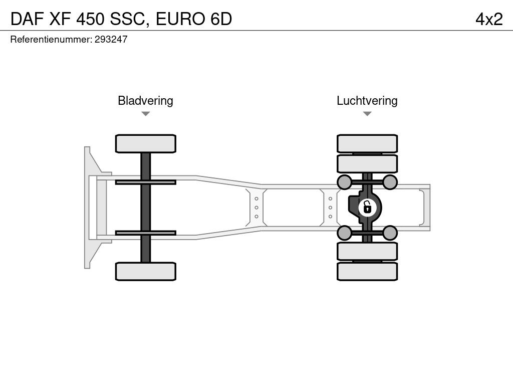 DAF XF 450 SSC, EURO 6D