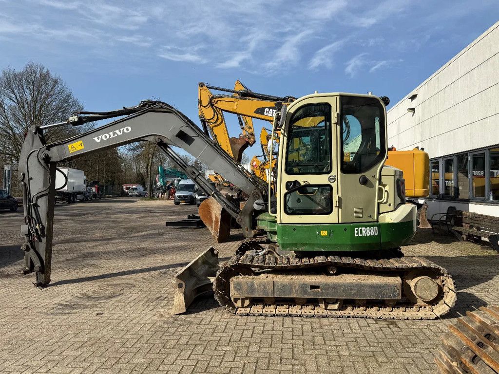 Volvo ECR88D 2buckets