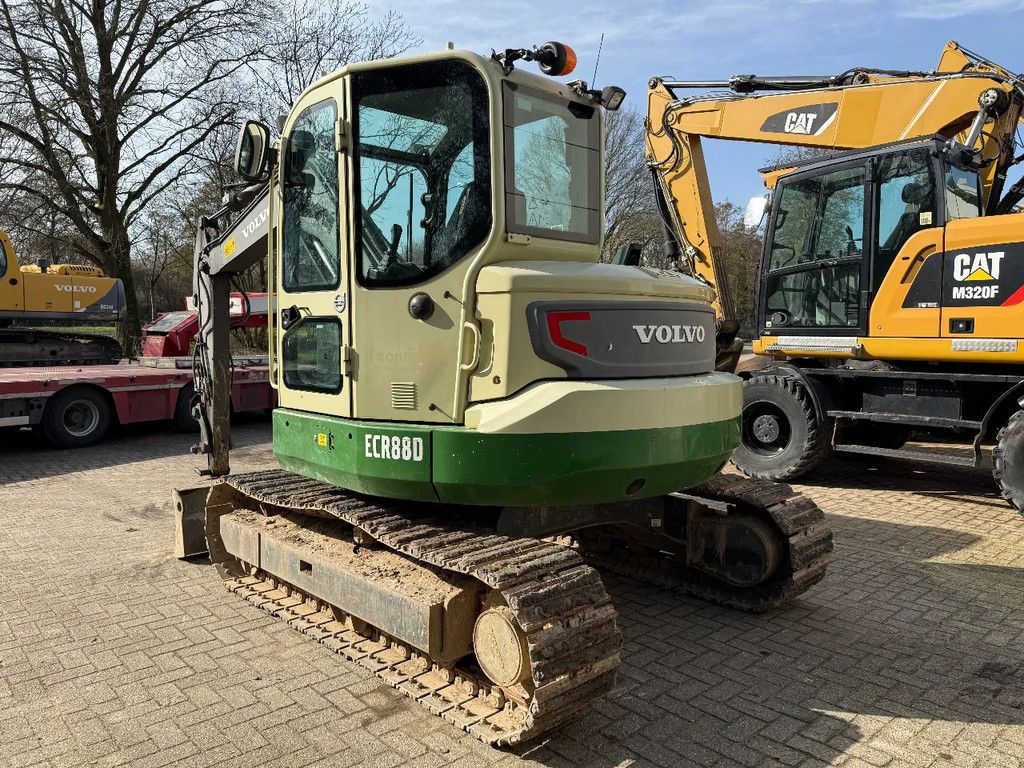 Volvo ECR88D 2buckets