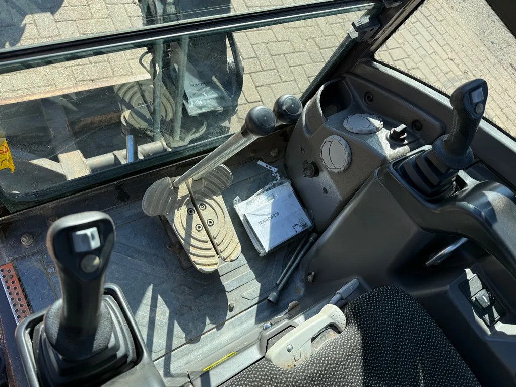 Volvo ECR25D 4 buckets