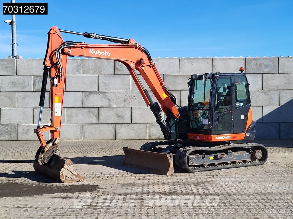 Kubota KX080 -4a2 A/C - 3 Buckets