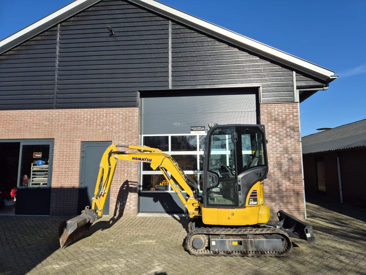 Komatsu PC26MR / graafmachine /2.8t/ 2x dubbel prop