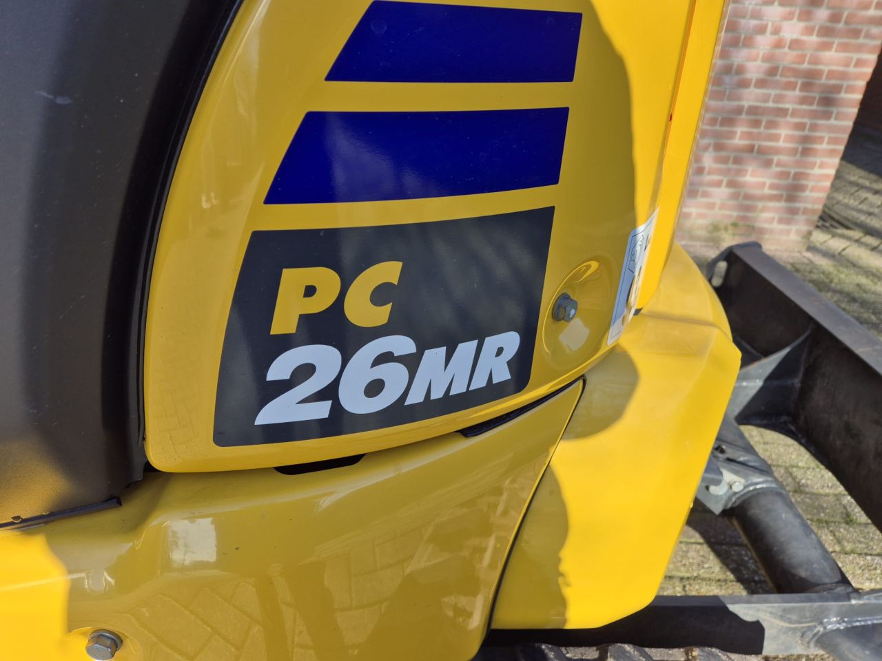 Komatsu PC26MR / graafmachine /2.8t/ 2x dubbel prop