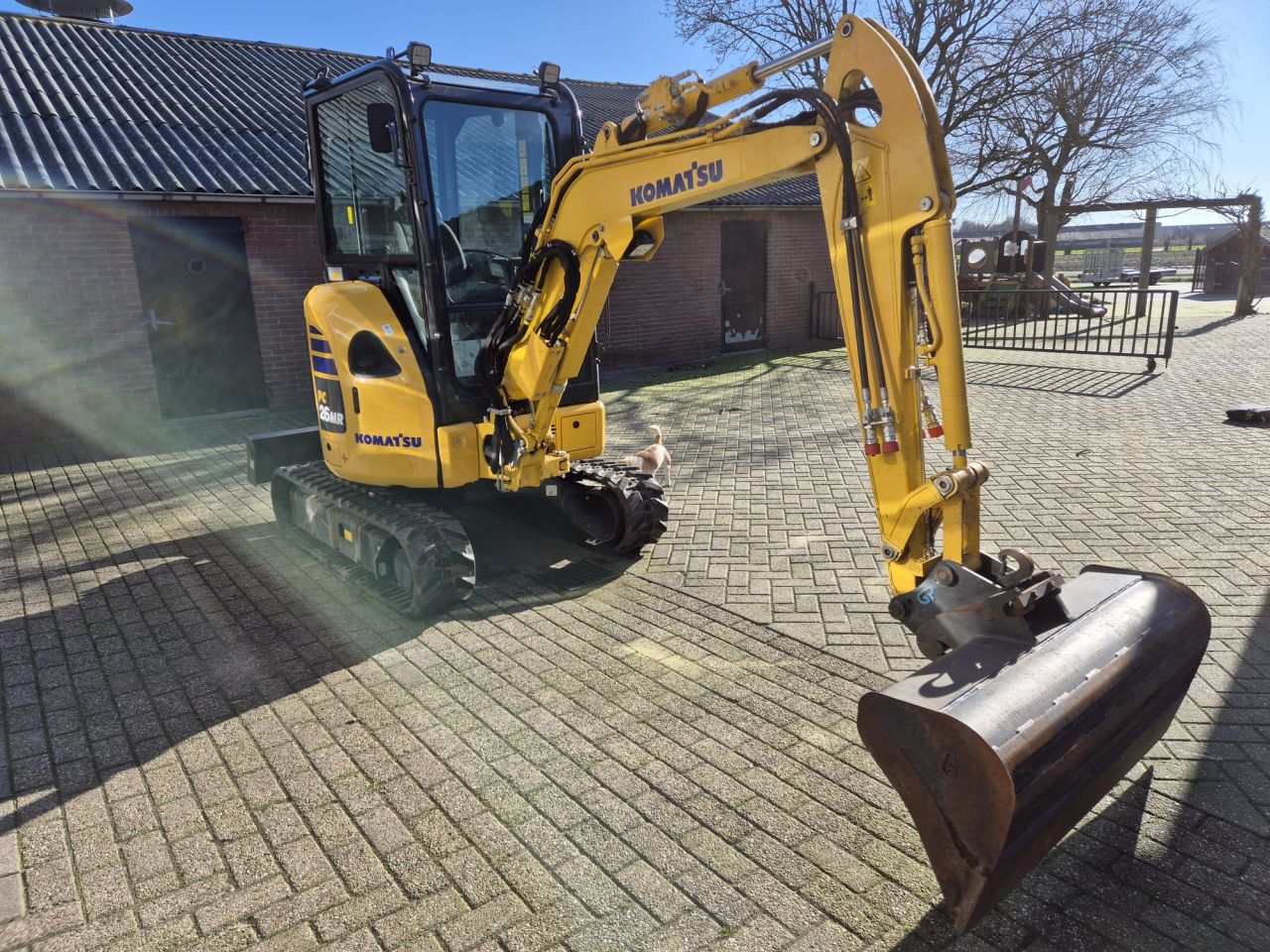 Komatsu PC26MR / graafmachine /2.8t/ 2x dubbel prop