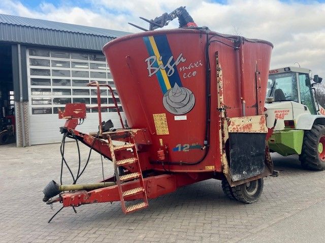 Gebruikte Peecon Biga Maxi eco getrokken voermengwagen