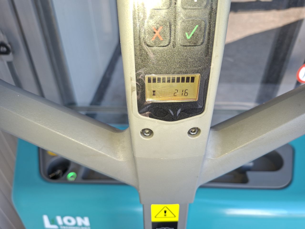 Elektrische stapelaar Ameise (jungheinrich) pte1.2 2.6 meter Li-