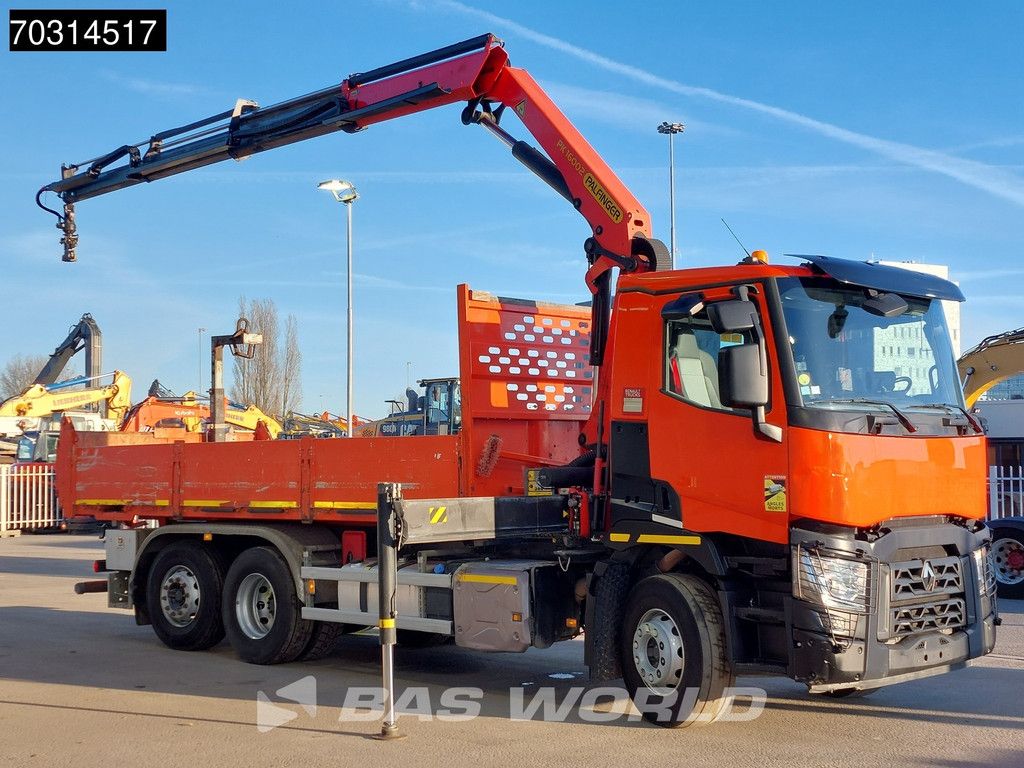 Renault C 380 6X2 Palfinger PK16002 Crane + Tipper Euro 6