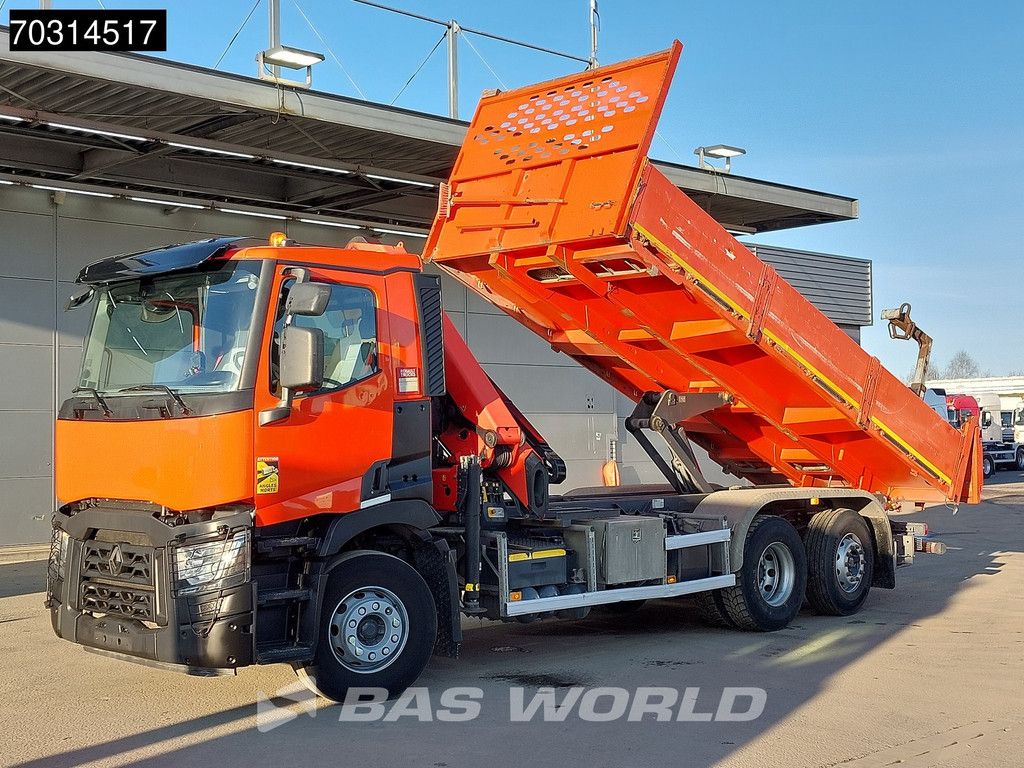Renault C 380 6X2 Palfinger PK16002 Crane + Tipper Euro 6