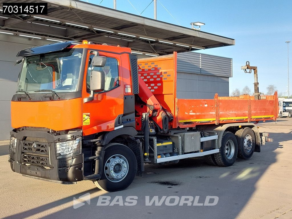 Renault C 380 6X2 Palfinger PK16002 Crane + Tipper Euro 6