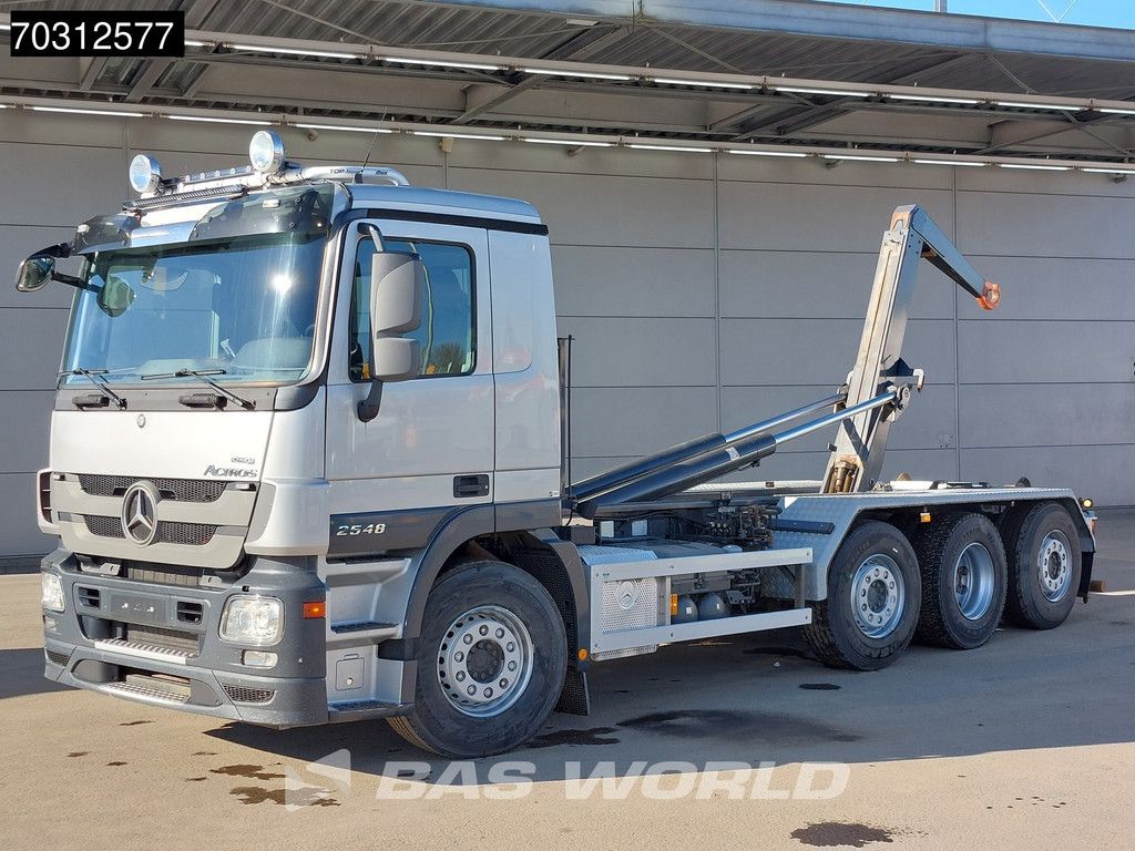 Mercedes Actros Actros 2548 8X2 110.000 kms! AJK 20t Hooklift Automatic Euro 5