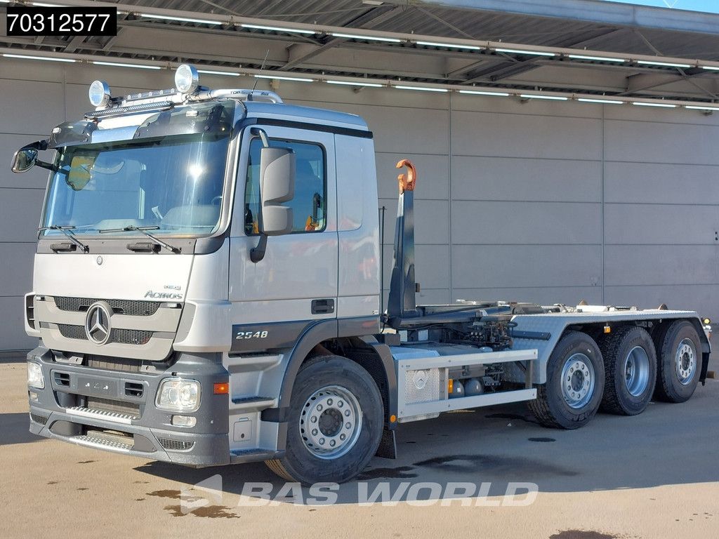 Mercedes Actros Actros 2548 8X2 110.000 kms! AJK 20t Hooklift Automatic Euro 5