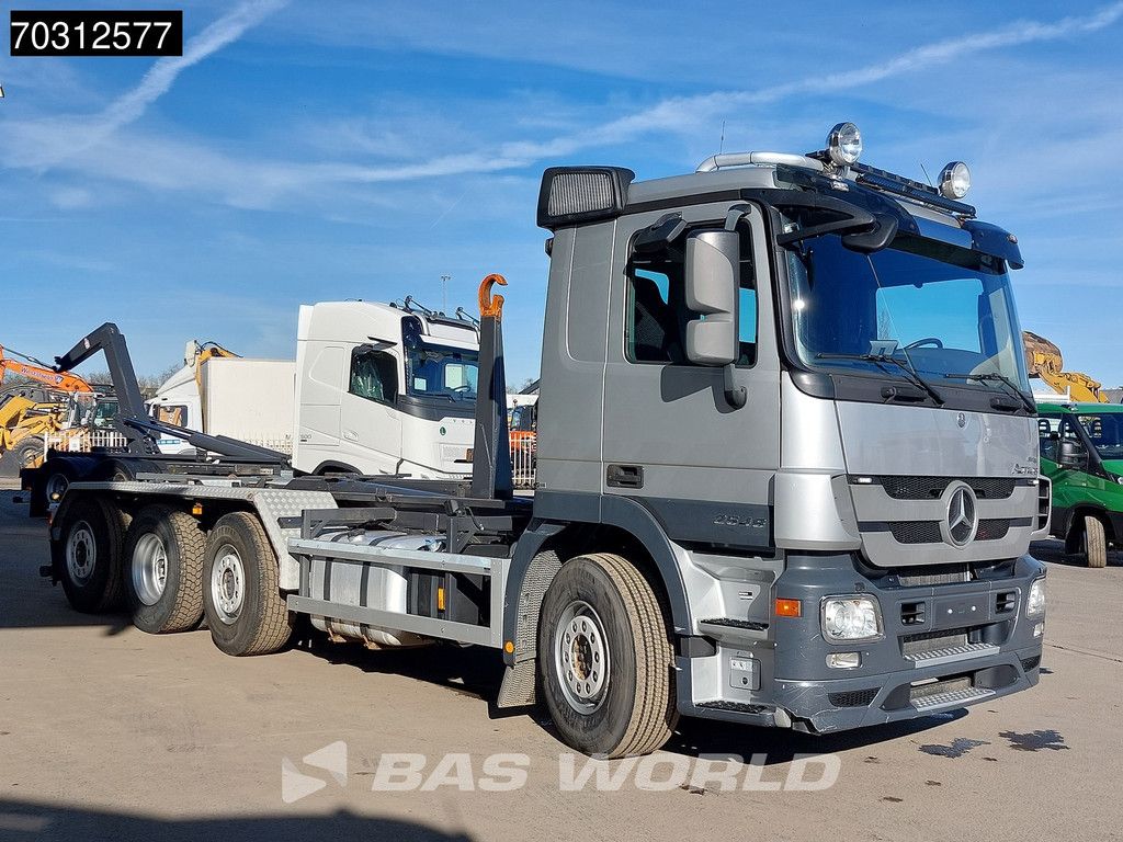 Mercedes Actros Actros 2548 8X2 110.000 kms! AJK 20t Hooklift Automatic Euro 5