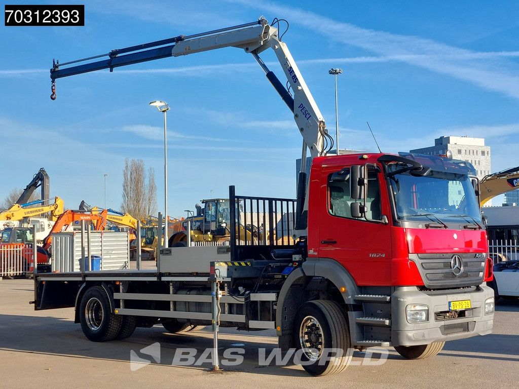 Mercedes Axor Axor 1824 4X2 75.000 Original Kms! Crane Manual Gearbox Euro 5