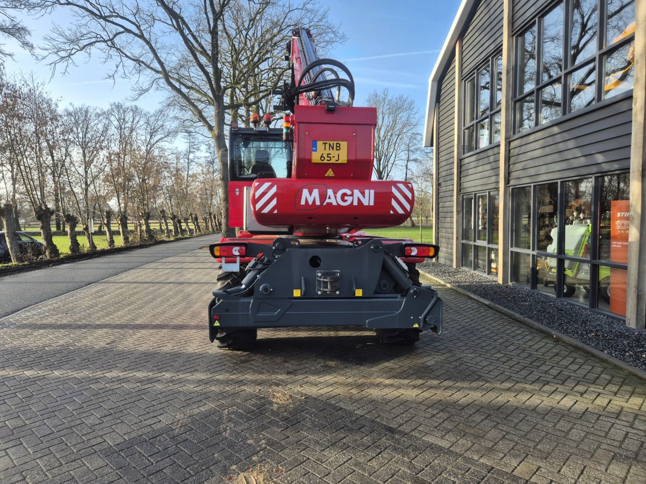 Gebruikte Magni RTH 5.25 roterende verreiker met hefhoogte 25 m