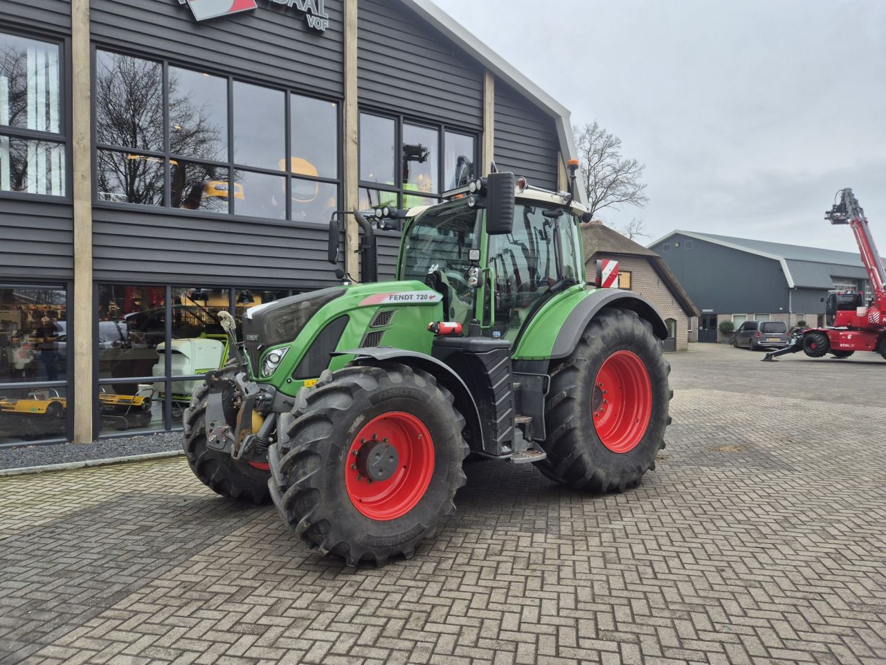 Gebruikte Fendt 720 vario profi plus tractor met airco