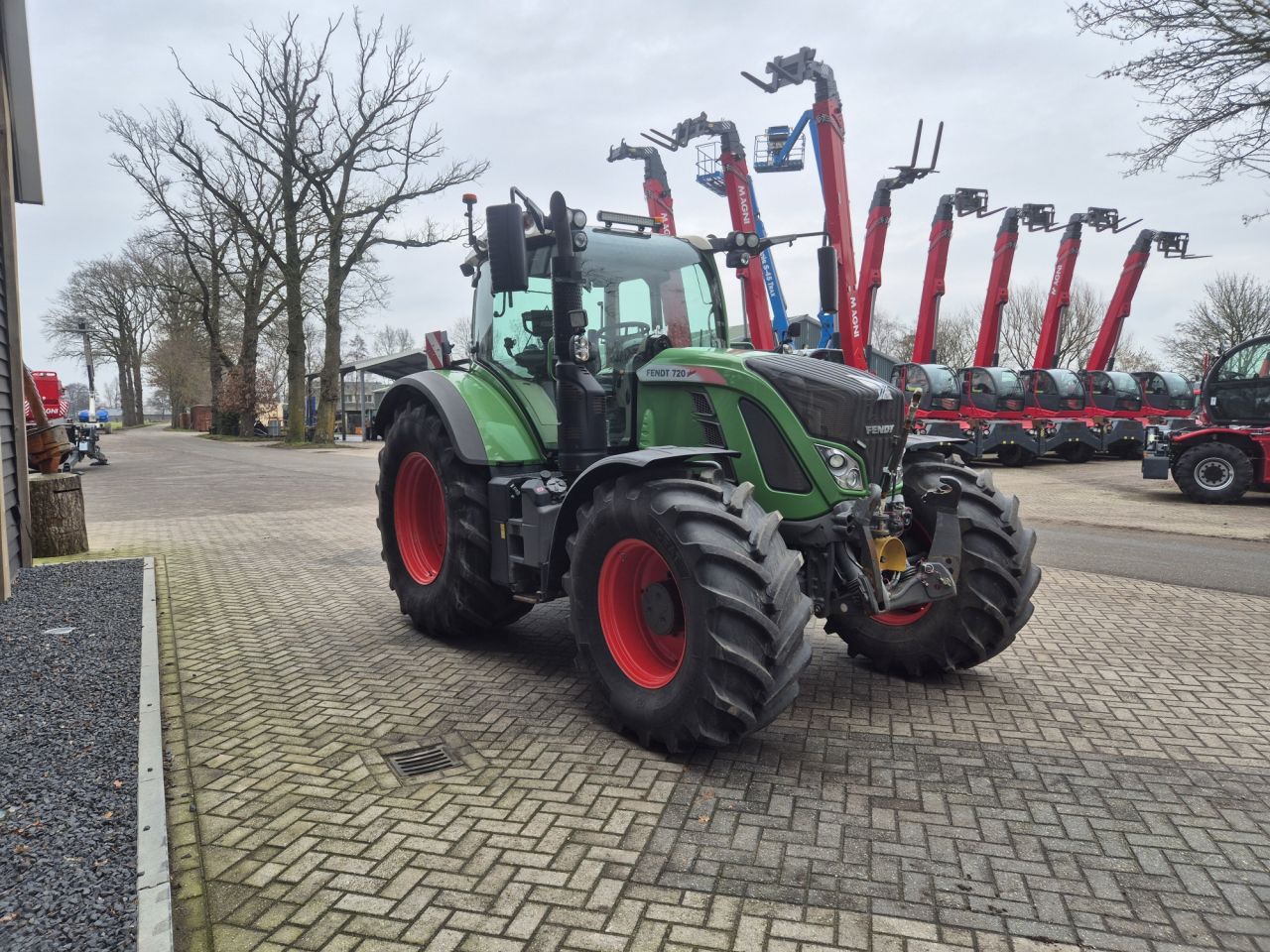 Gebruikte Fendt 720 vario profi plus tractor met airco