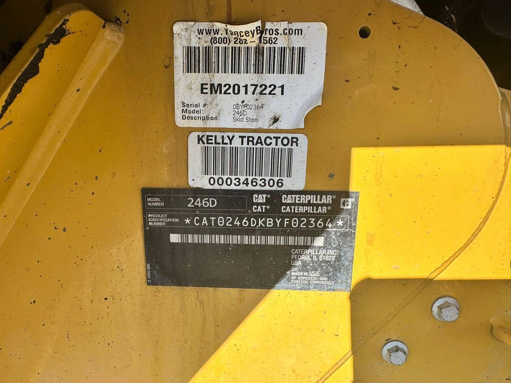 Skid steer loader Caterpillar 246D Diesel 2015