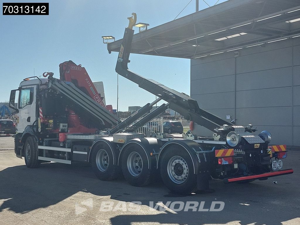 MAN TGS TGS 35.480 8X4 NEW! FASSI F275A Crane + HYVA 26-60 Hooklift Euro 6