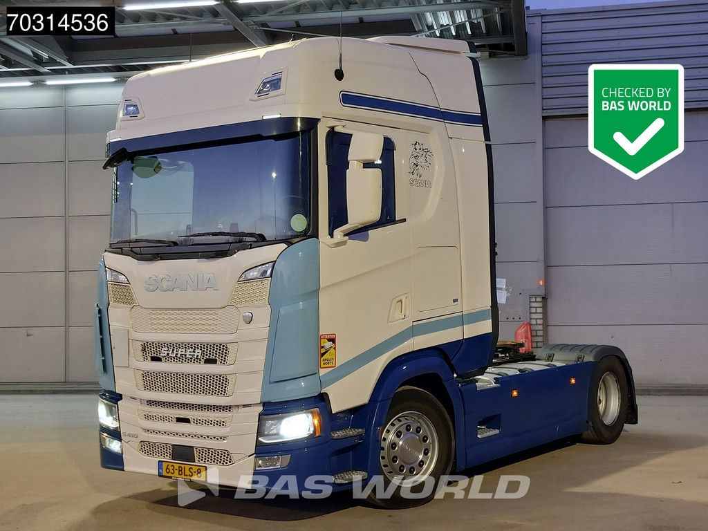 Scania S410 4X2 NL-Truck Retarder 2xTanks Standklima