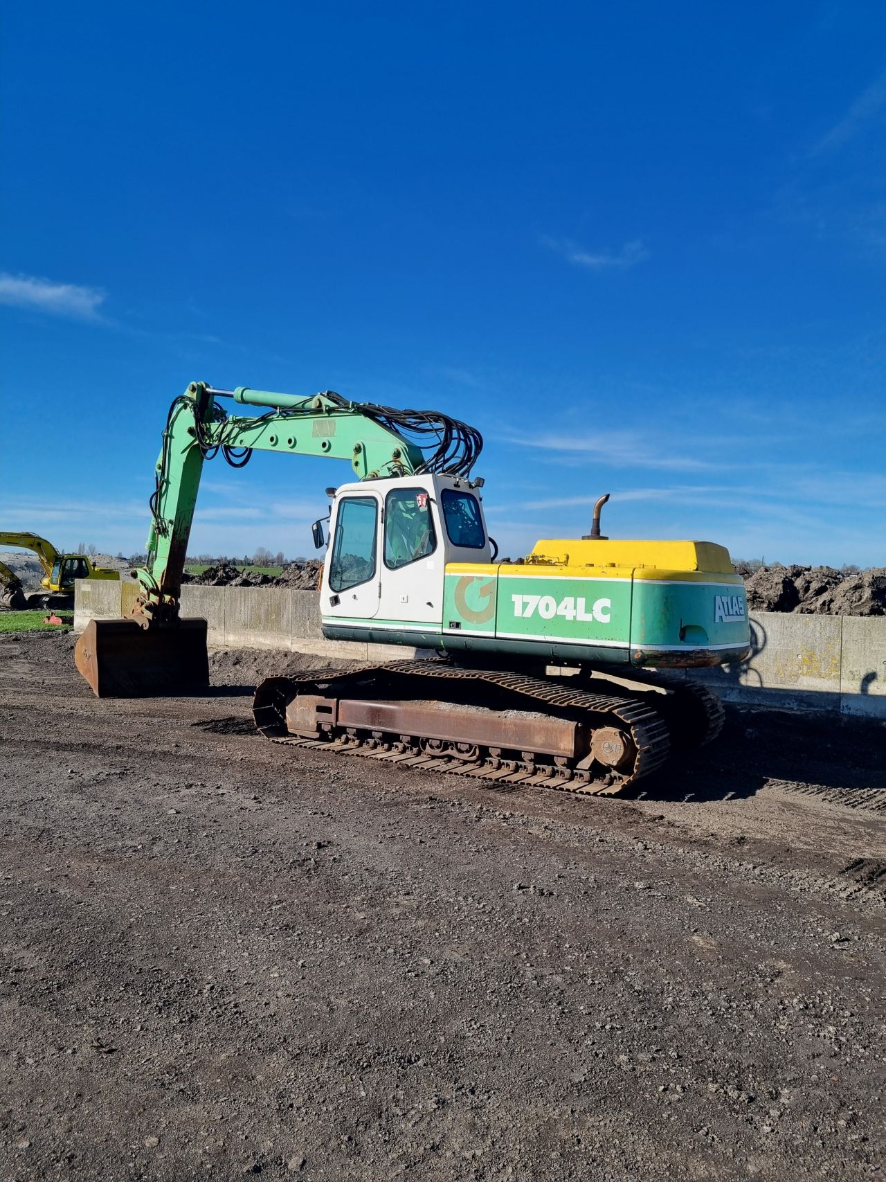 Atlas 1704 LC rupskraan/graafmachine 2000