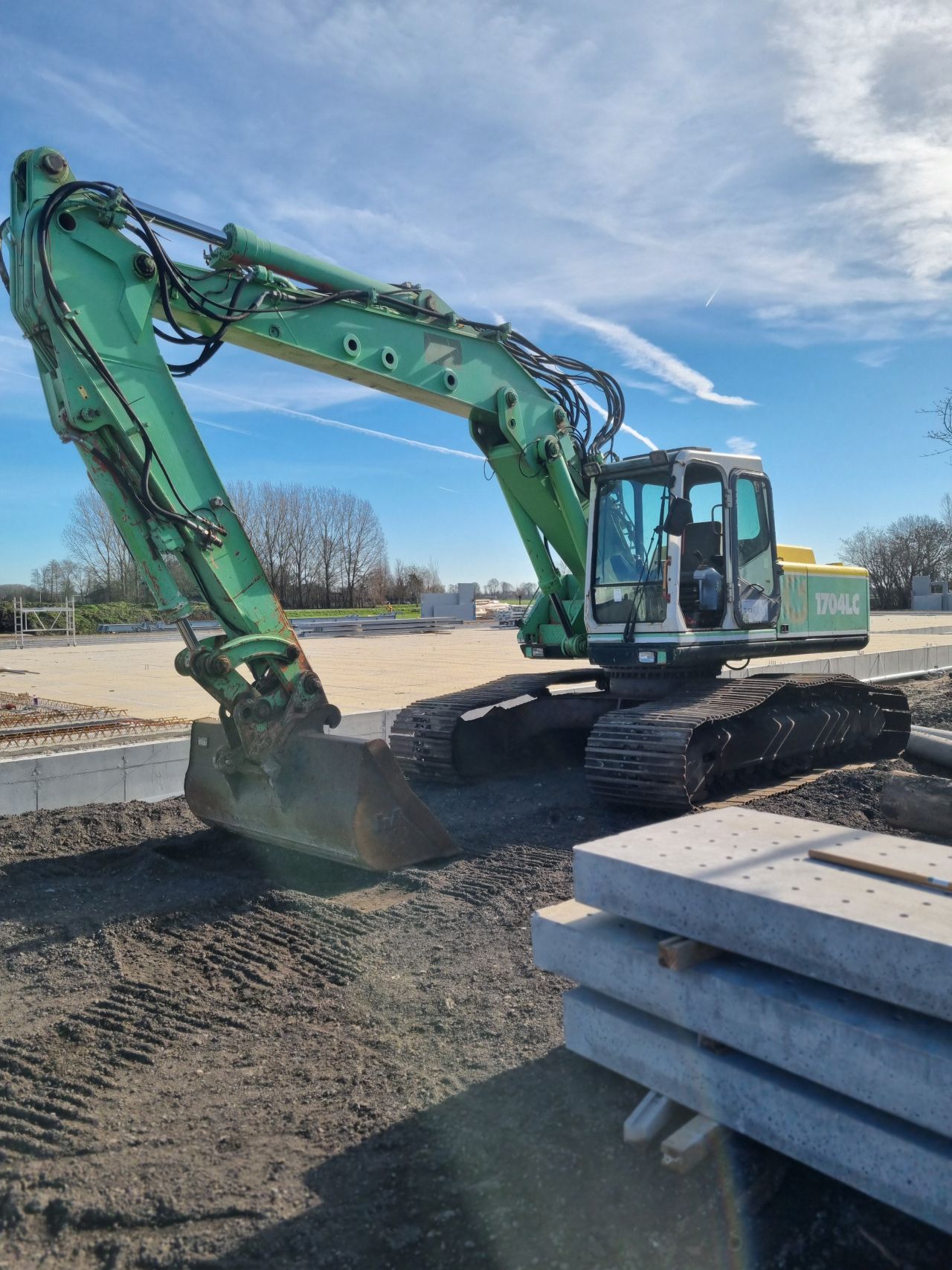 Atlas 1704 LC rupskraan/graafmachine 2000