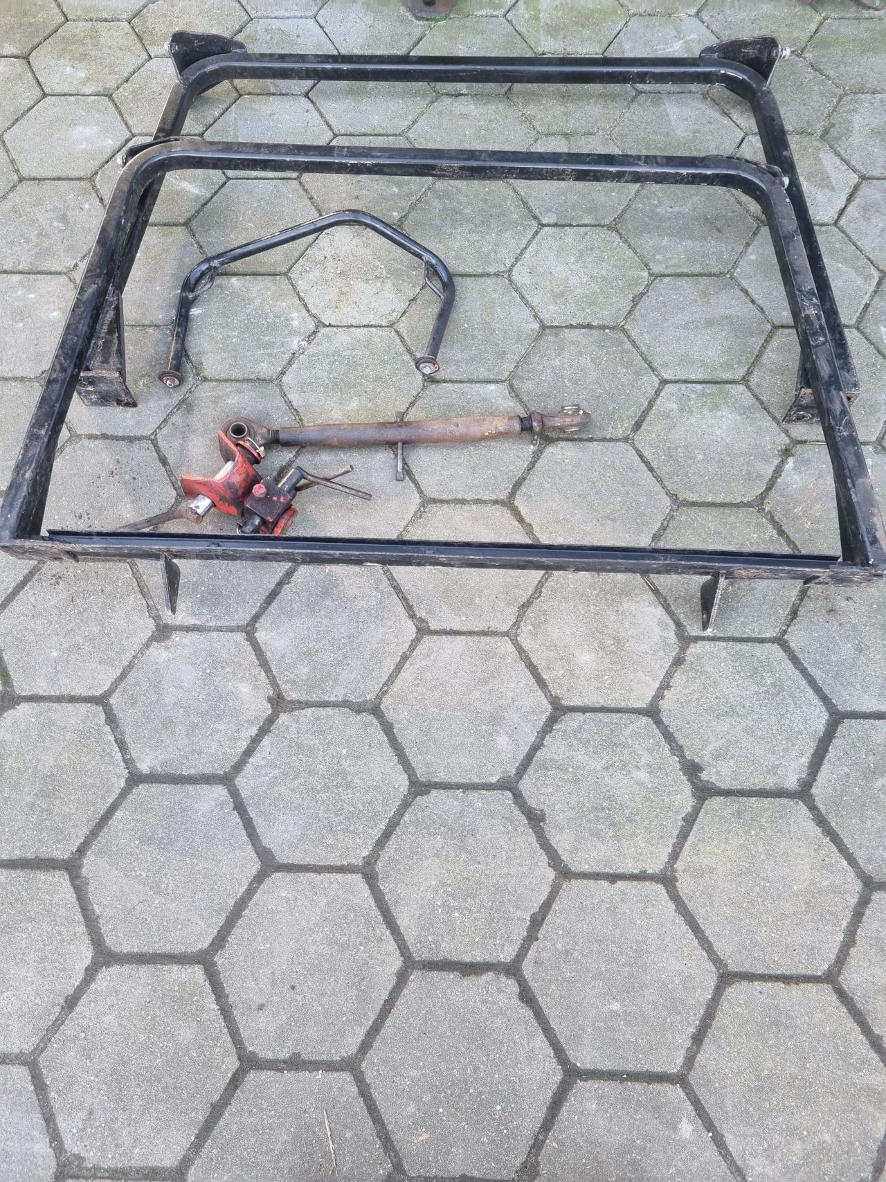 Case international 844S tractor/trekker met voorlader