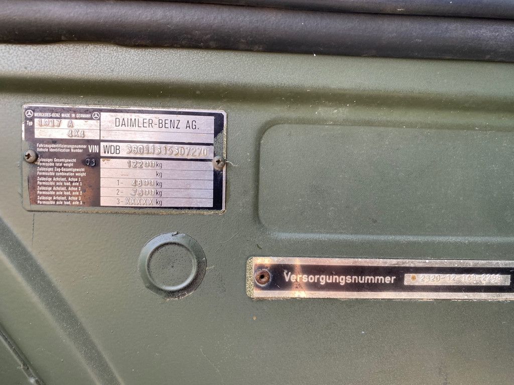 Mercedes-Benz 1017 4X4 ex army reconditioned