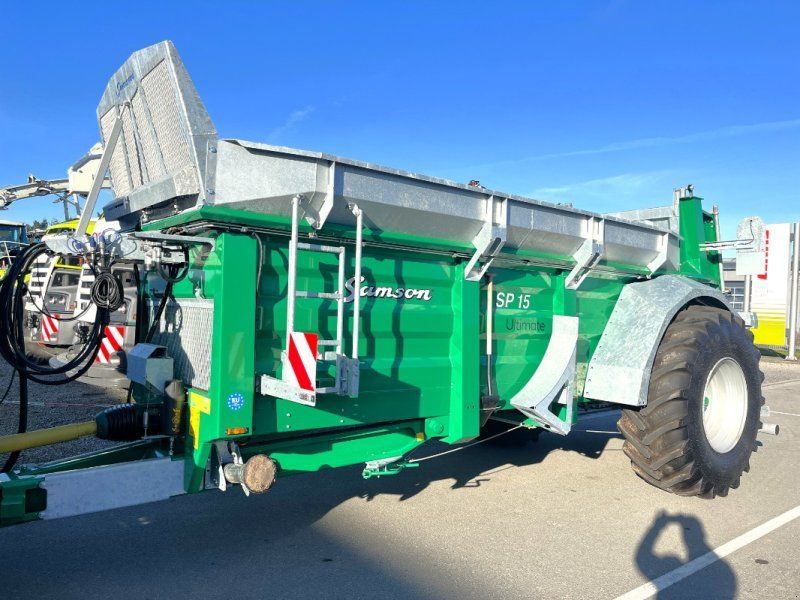 Samson SP 15 ULTIMATE, 15 cbm, Stauschieber, Dungstreuer, wie NEU !
