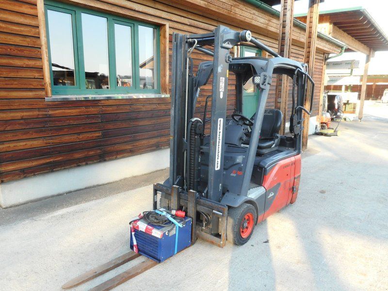 Linde E16-02 ( Freihubmast + SS ) BATTERIE 30/2021 !!