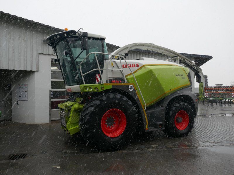 Claas Jaguar 950 + PU 300 Profi + Orbis 750