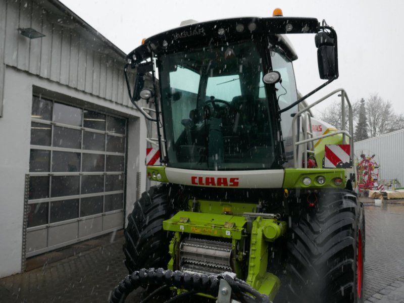 Claas Jaguar 950 + PU 300 Profi + Orbis 750
