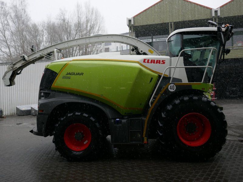 Claas Jaguar 950 + PU 300 Profi + Orbis 750