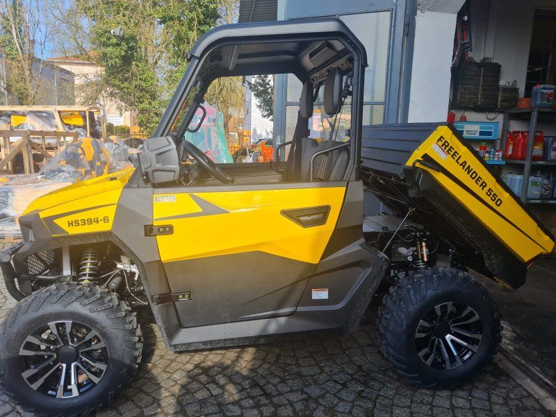 Hisun Freelander 550 + 1400kg Anhängelast + StVZO Zulassung + Teilkabi