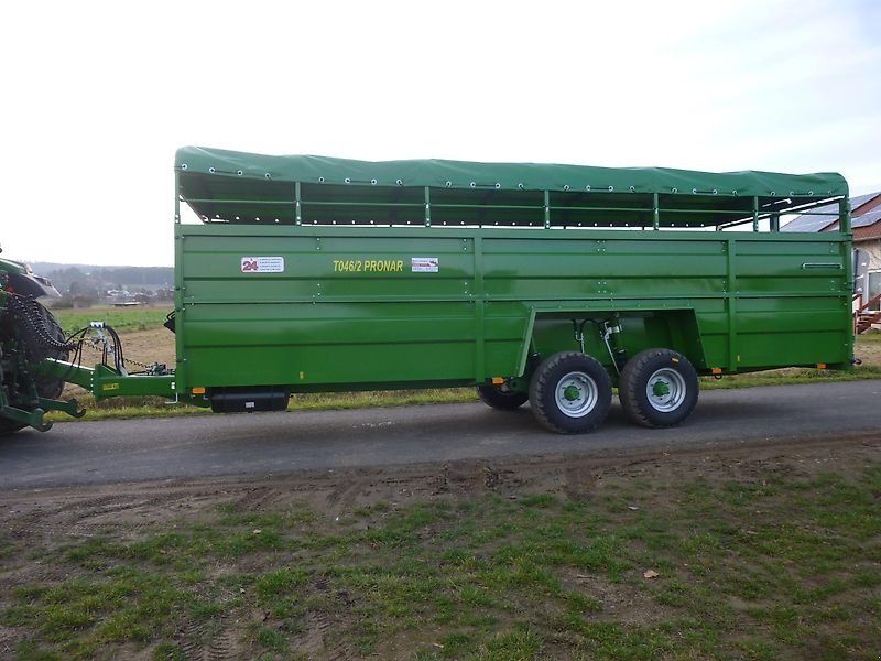 Pronar T 0462 Vieh hydraulisch absenkbar 14 m² 25 kmh