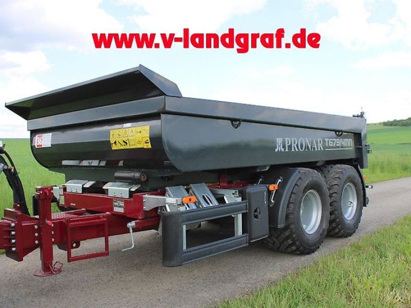 Pronar T 679/4 MN Baukipper mit Laderampen 11 to