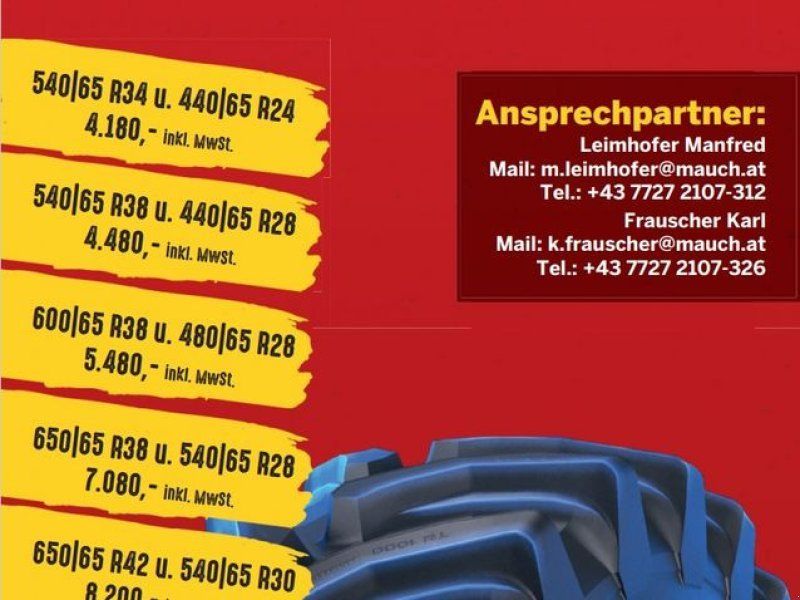 Trelleborg Mauch Reifenaktion