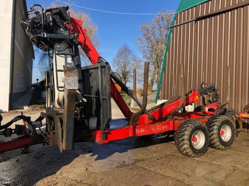 12. to Kranwagen mit Forstkran MKZ9