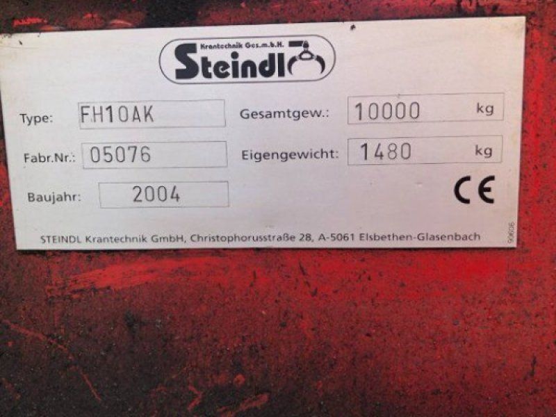 12. to Kranwagen mit Forstkran MKZ9