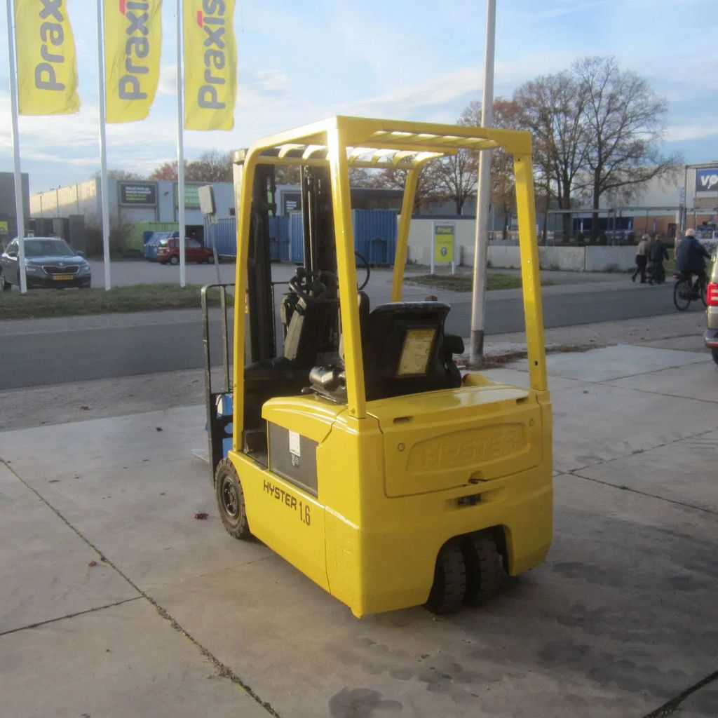 Hyster J1.60 XMT, elek, triplex, side shift, accu 2024