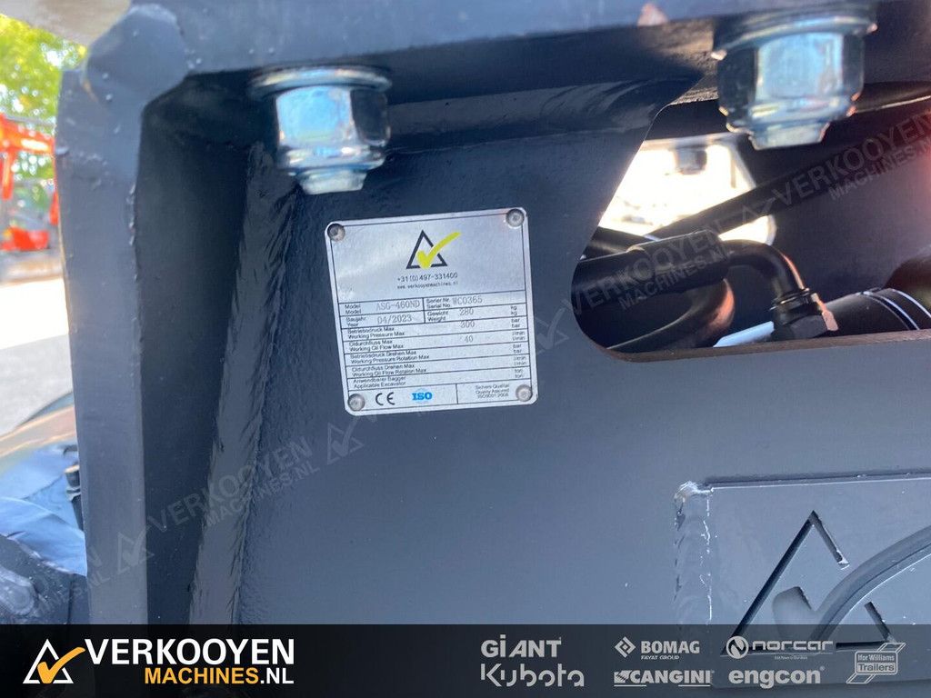 2025 V-M 460ND AC05 (CW10 / S40) Sorteergrijper (zonder draaikrans) (4,0-6,0t) ADV1074