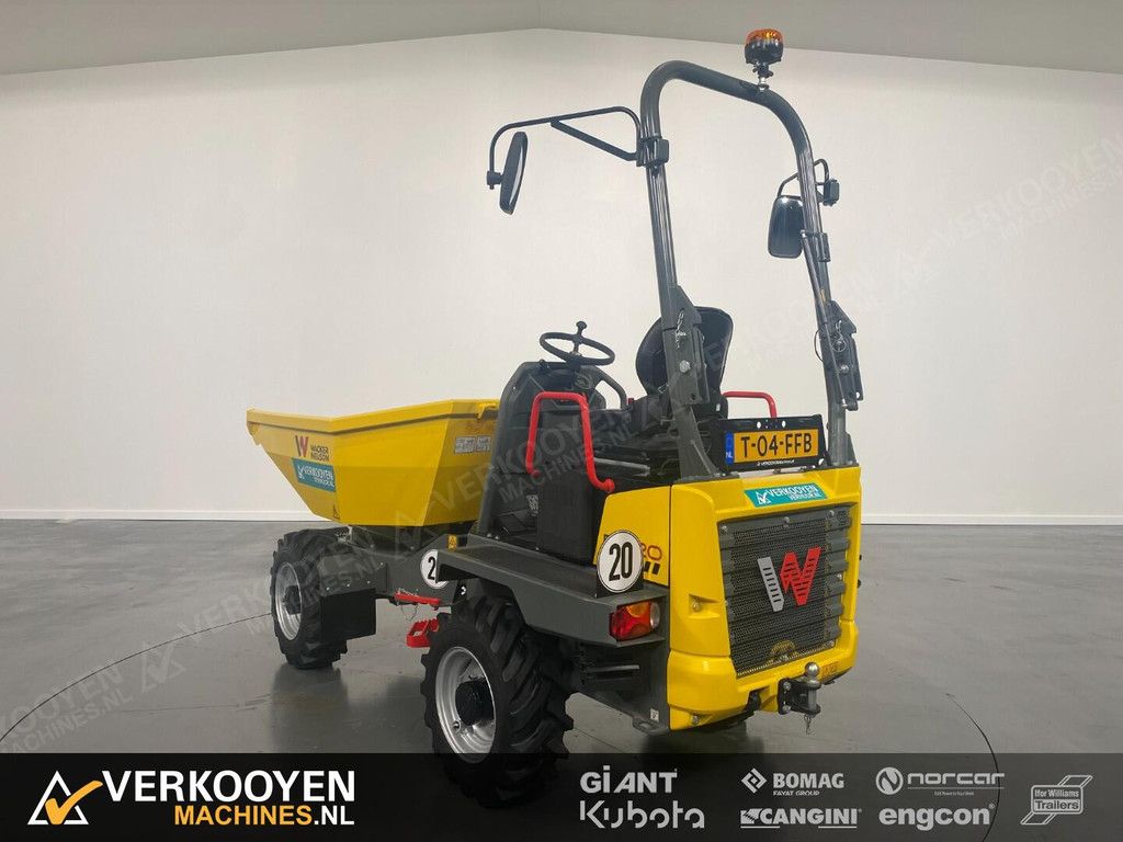 2022 Wacker Neuson DW20 Swivel Dumper VV1261