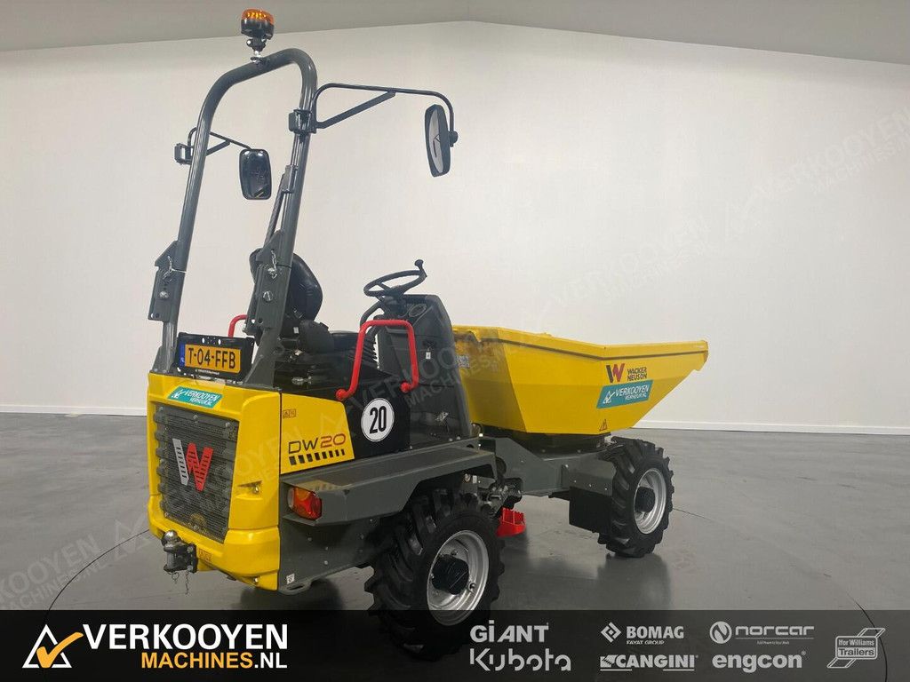 2022 Wacker Neuson DW20 Swivel Dumper VV1261