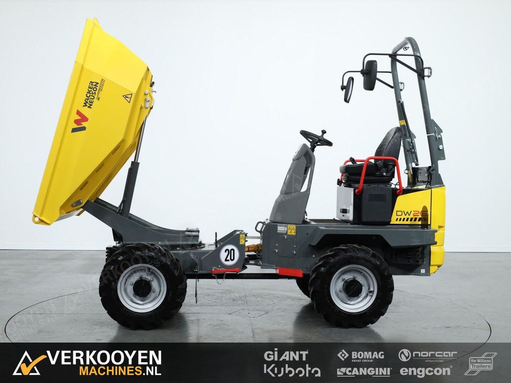 2022 Wacker Neuson DW20 Swivel Dumper VV1260
