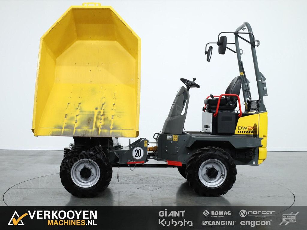 2022 Wacker Neuson DW20 Swivel Dumper VV1260