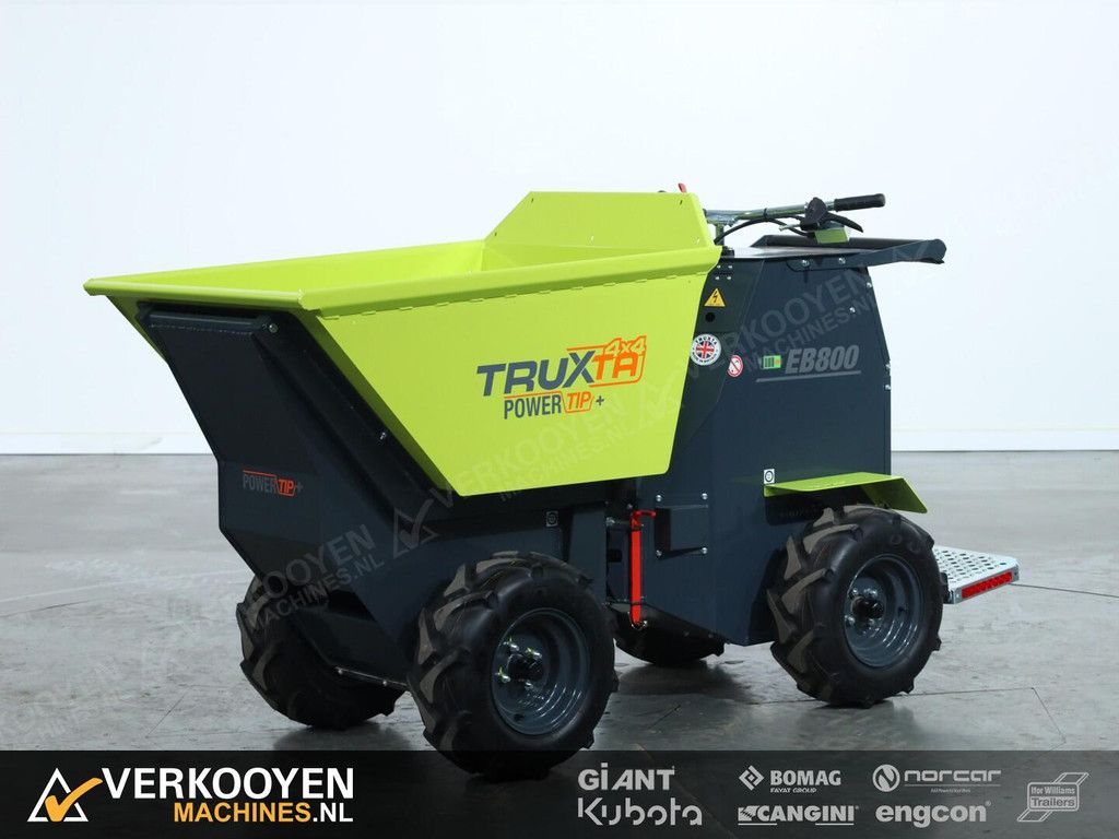2024 Truxta BENDie EB800 PTP VV1436 Elektrische dumper