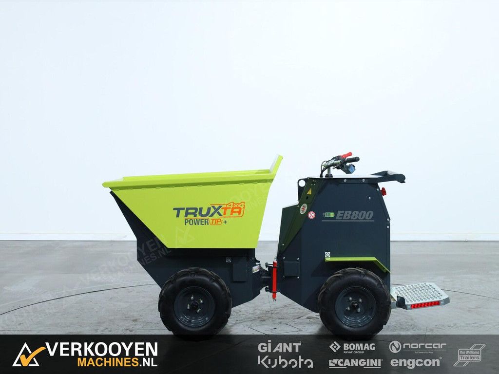 2024 Truxta BENDie EB800 PTP VV1436 Elektrische dumper