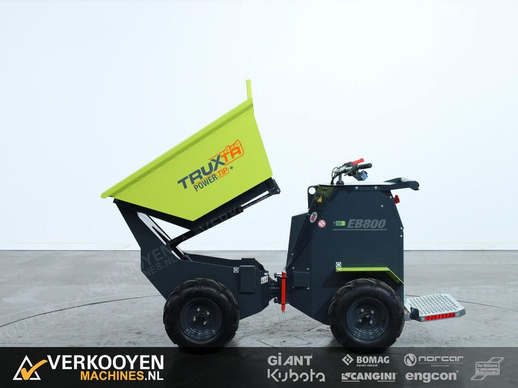 2024 Truxta BENDie EB800 PTP VV1436 Elektrische dumper